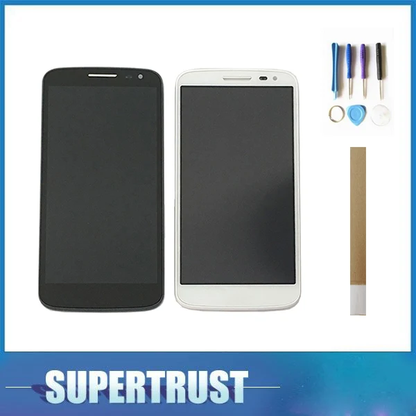 

With/Without Frame For LG G2 Mini D618 D620 LCD Display Touch Screen Sensor Digitizer Assembly Black White Color With Tools Tape