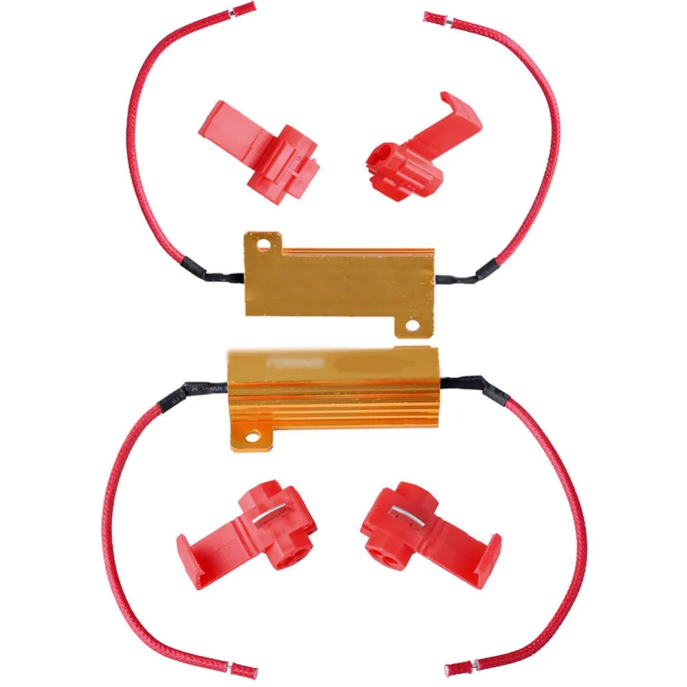 50W Load Resistor 6 ohm Fix LED Bulb Fast Hyper Flash Turn Signal Light