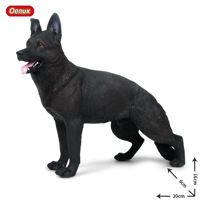 2Pcs Lifelike Grey Wolf Models Action Figure Kids Educational Toy Gifts