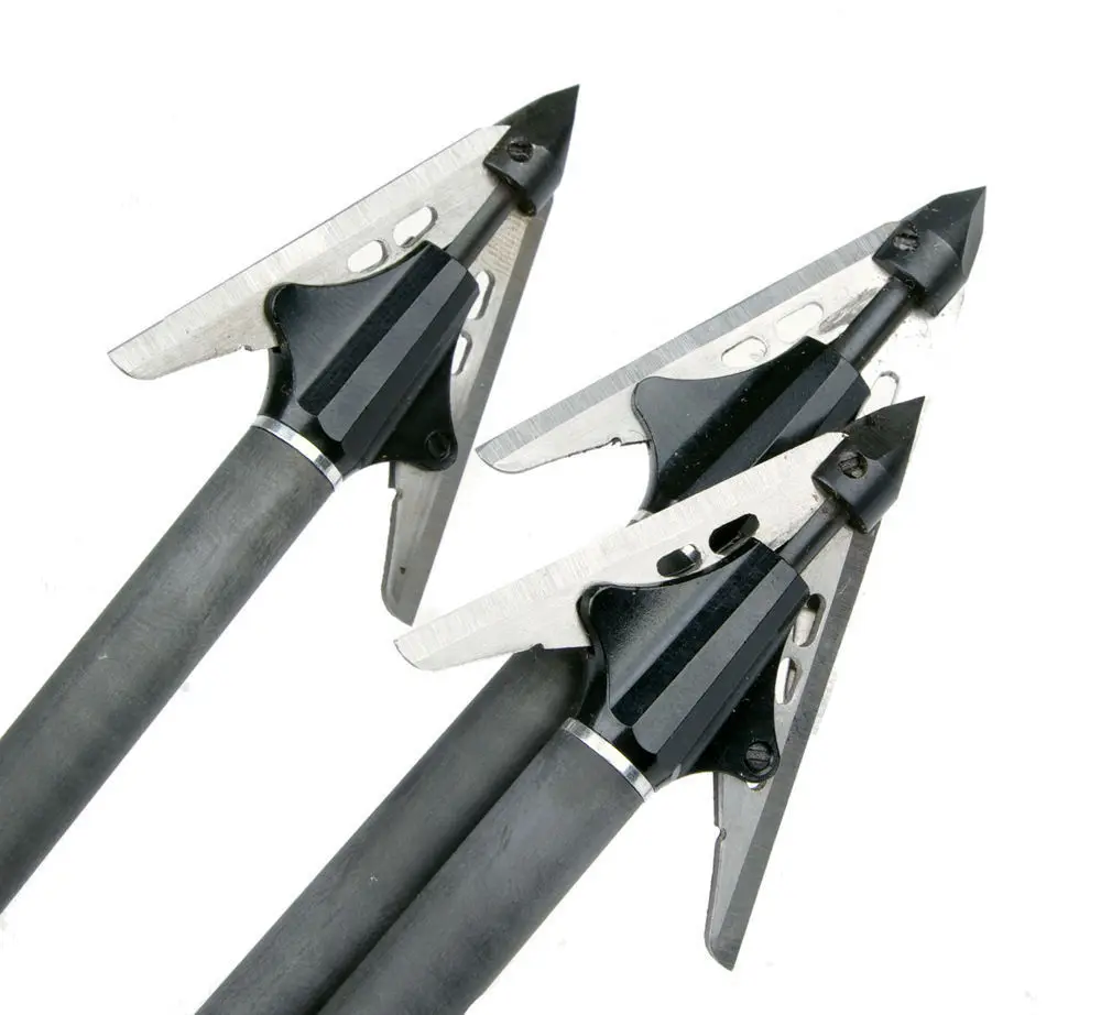 New NAP Archery BloodRunner 2 blades broadhead arrow tip arrowhead for