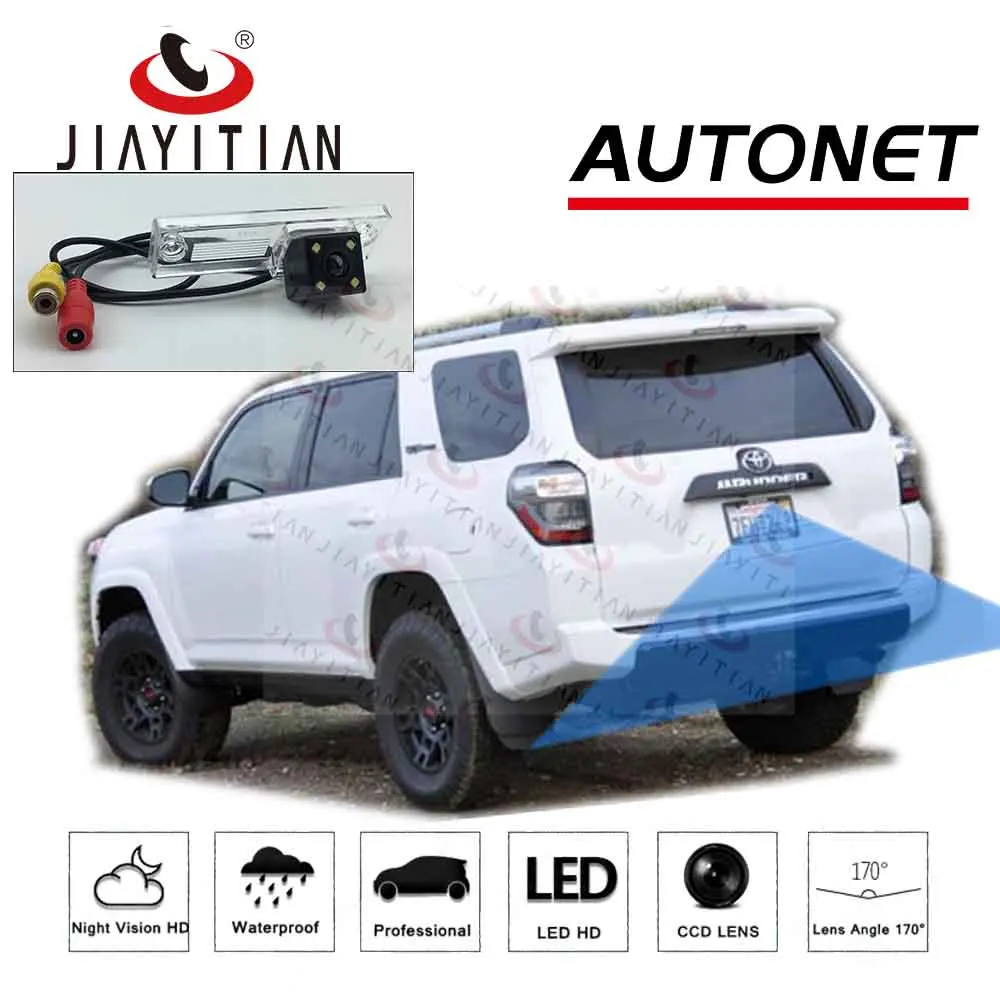 Камера заднего вида JiaYiTian для Toyota 4Runner 2010 2011 2012 2013 2014 2015 2016 2017 2018 камера резервного