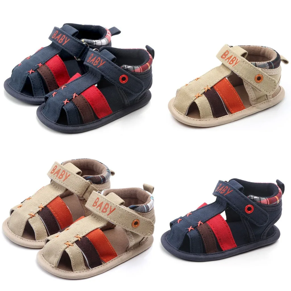 

Summer Baby Cartoon Wear-Resistant Breathable Soft Bottom Baby Sandals 2019 NEW Drop Shipping