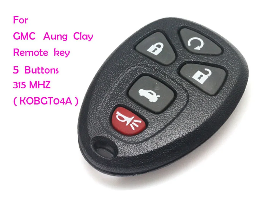 

Tomahawk car alarm for aung clay car key remote control 5 buttons auto alarm system 315MHZ FCC ID KOBGT04A, free shipping