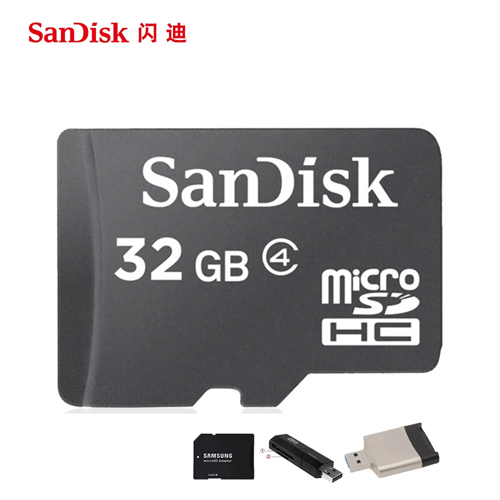 100 original sandisk micro sdhc memory card class 4 micro sd card tf card 32gb 16gb 8gb for 100 original sandisk micro sdhc memory card class 4 micro sd card tf card 32gb 16gb 8gb for