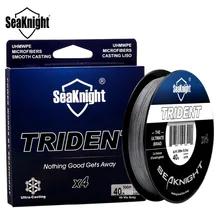 Nunatak Yeni TRIDENT 300 M 328Yds olta Örgülü 4 Iplikçik 8-80LB Çok Filament PE Iplik tuzlu su Halat Balıkçılık