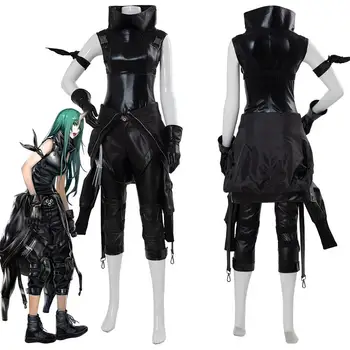 

Game Arknights Hoshiguma Cosplay Costume Jumpsuit Full Set Halloween Carnival Party Costumes For Women Girls