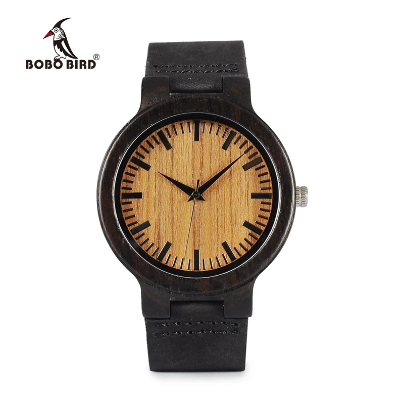 BOBO BIRD Men Watch New Fashion Natural Wood Watches Mens Luxury Vintage relogio masculino Accept Logo Drop Shipping