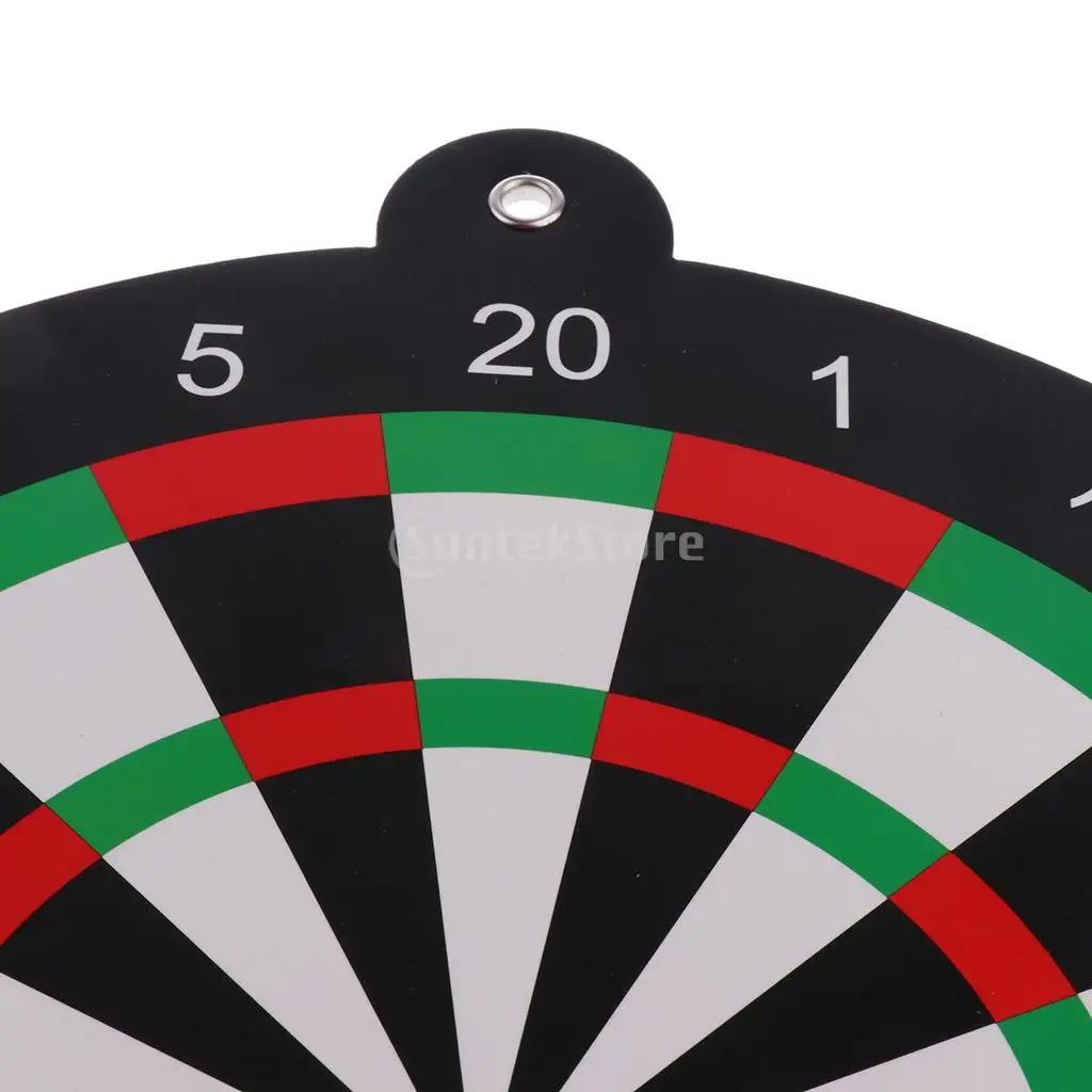 Safety Dart Board Set for Kids Adults - 9.45 inch Dartboard & 2 Magnet Darts