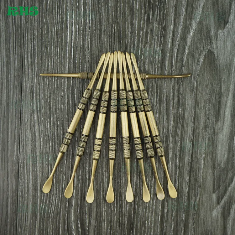 200pcs Cheap price stainless metal dab tool for wax and dry herb