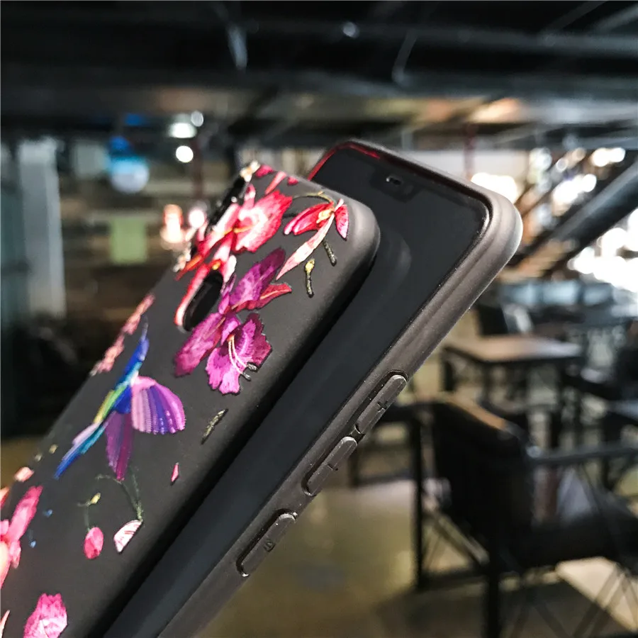 Чехол HOTSWEI для Huawei P20 Lite Pro P10 Y5 2017 чехол Honor 10 6X 6A чехлы с 3D рельефным рисунком