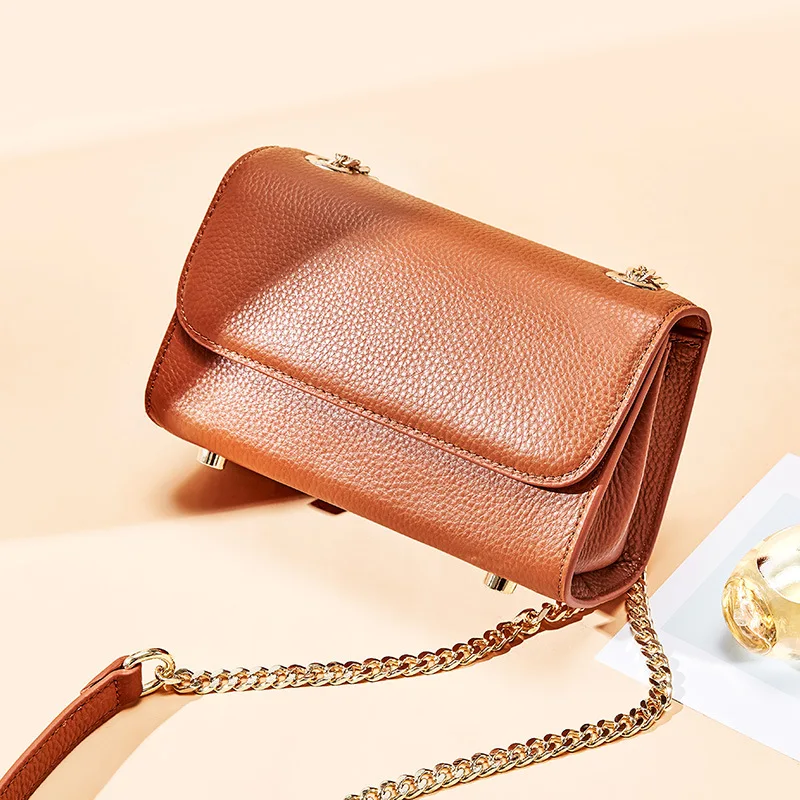 

Vintage Bag Women Genuine Leather Small Bag Shoulder High Quality Ladies Messenger Bags Real Leather Girls Crossbody Bags