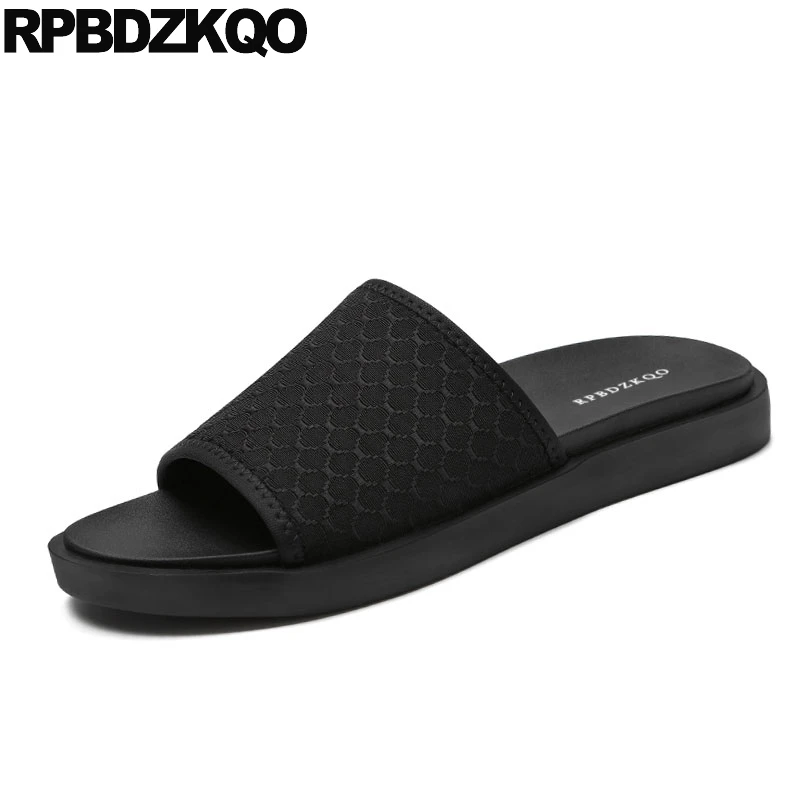 Шлепанцы мужские сетчатые пляжные сандалии на платформе повседневные