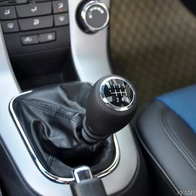 6 скоростей, ручная коробка передач, ручка переключения передач для Chevrolet Chevy Cruze 2008-, зубчатая головка