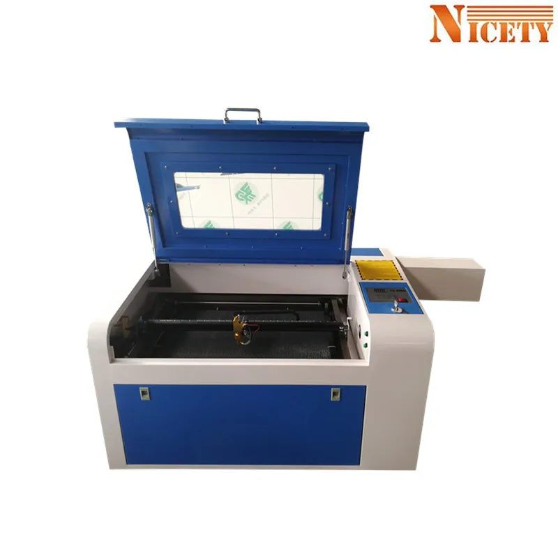 

4060 mini laser engraving machine 80w wood acrylic MDF co2 laser engraver cutter M2 controll electrical lift table