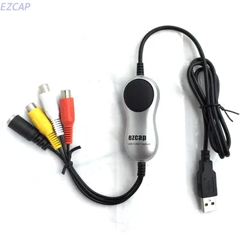 

2017 new vhs player capture card, convert VHS TV to PC digital format with Snapshot key function for Win 7 8 10 Free shipping