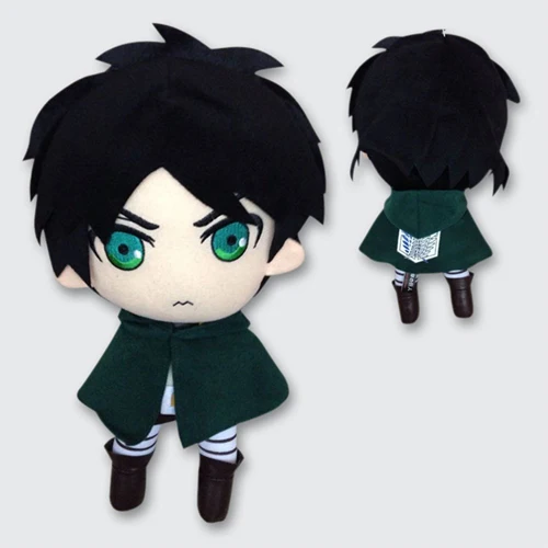 30 см аниме атака на Титанов плюшевые Shingeki No Kyojin Levi Rivaille фигурка Плюшевая Кукла