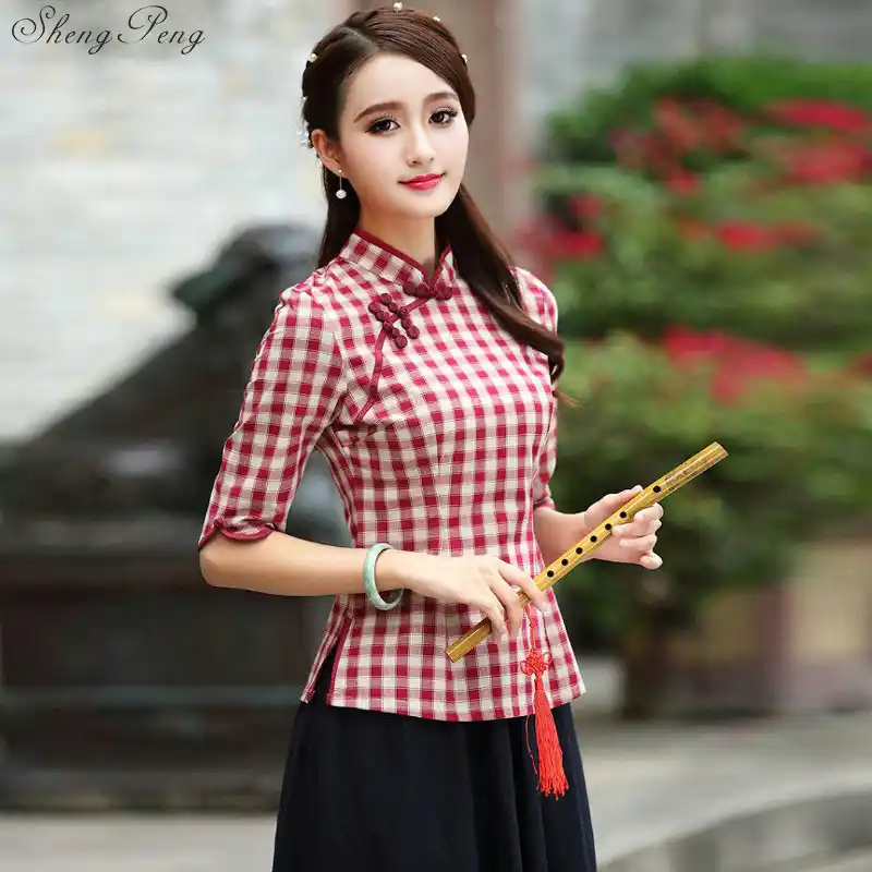 chinese qipao shirt