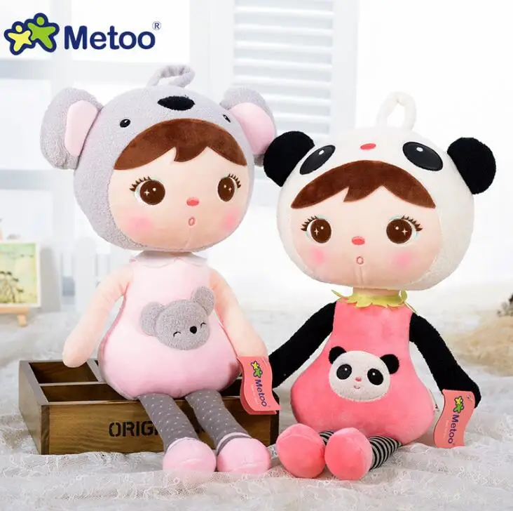 45 см кукла Metoo kawaii игрушки в виде животных с плюшевой набивкой мультфильм детские игрушки для девочек Дети Мальчики Kawaii детские плюшевые игрушки коала Панда Детские