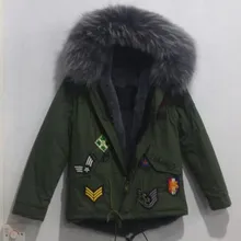 Дизайн, удобные съемные рукава Меховая куртка, mr Mrs большой воротник меховой жилет; зимние серые из искусственного меха парка капюшон куртки