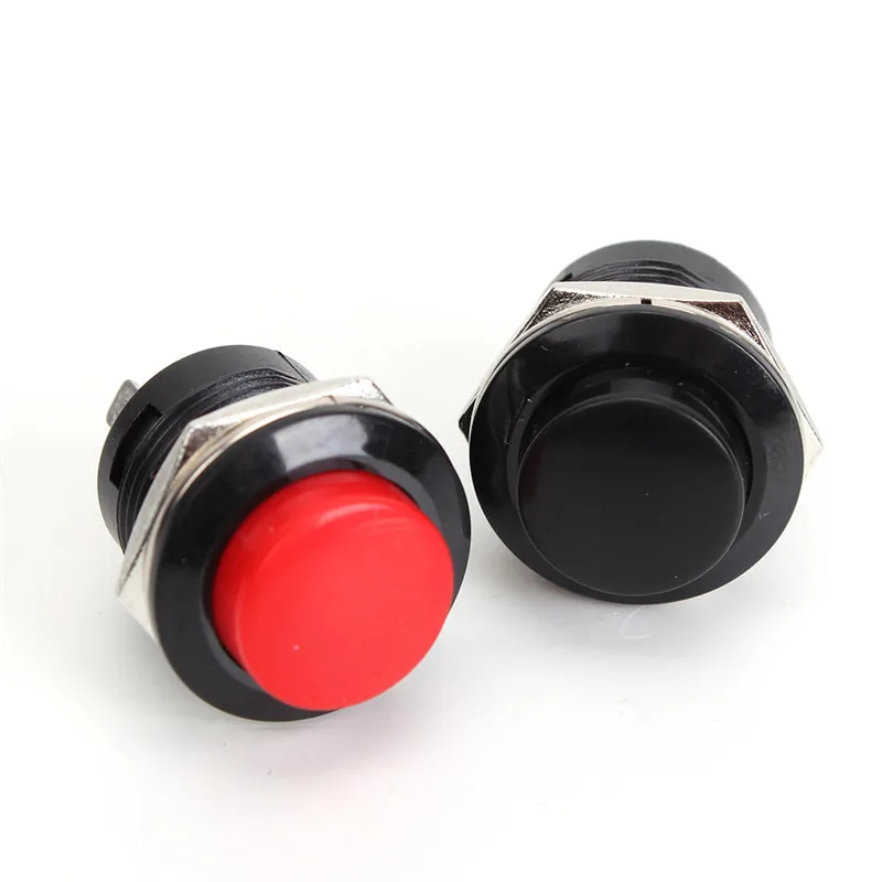 Buy 5Pcs Push Button Switch 3A 250V off on 1 Circuit