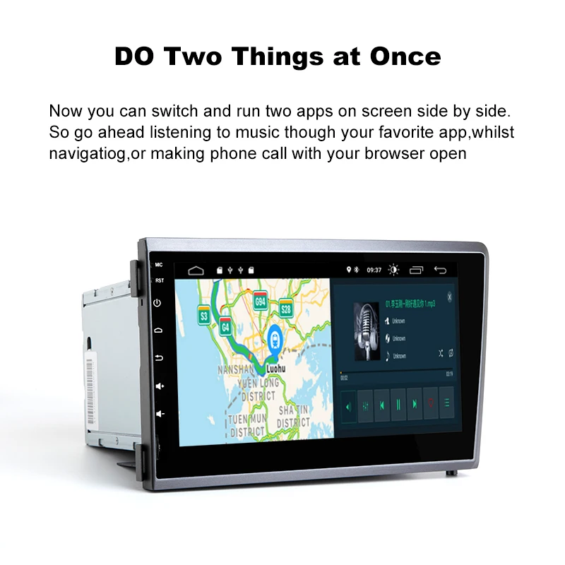 Xonrich Car Multimedia Player 2 Din Android 9.0 For VOLVO S60 V70 XC70 XC90 2000 2001 2002 2003 200