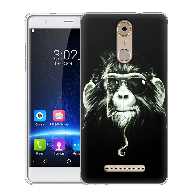 EiiMoo силиконовый мягкий чехол для телефона из ТПУ Leagoo T1 T 1 тонкий накладка с