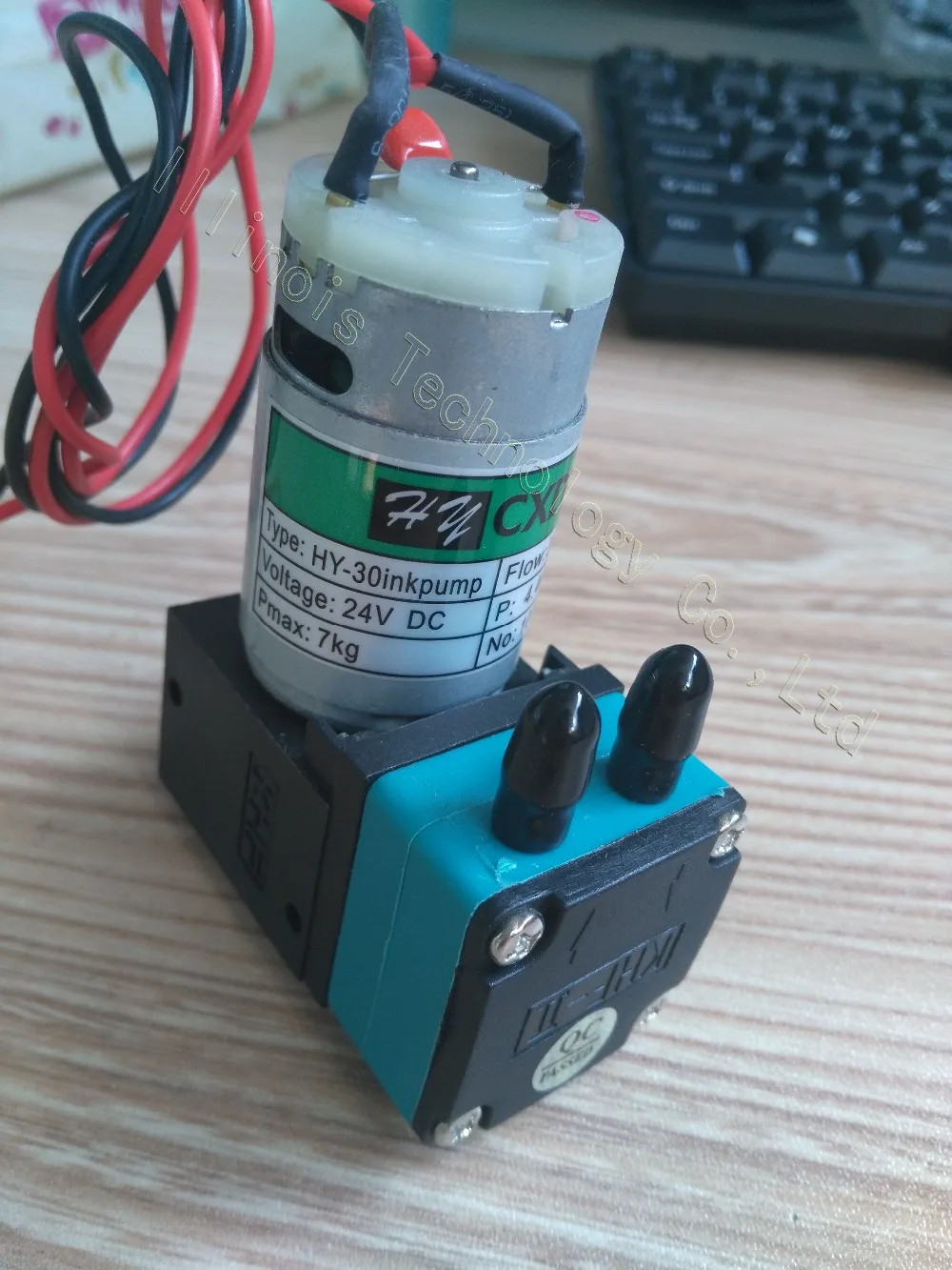 

5 pcs/lot HY-30 ink pump big ink pump 24V 4.5W outdoor printer solvent inkjet printer -91.001.009