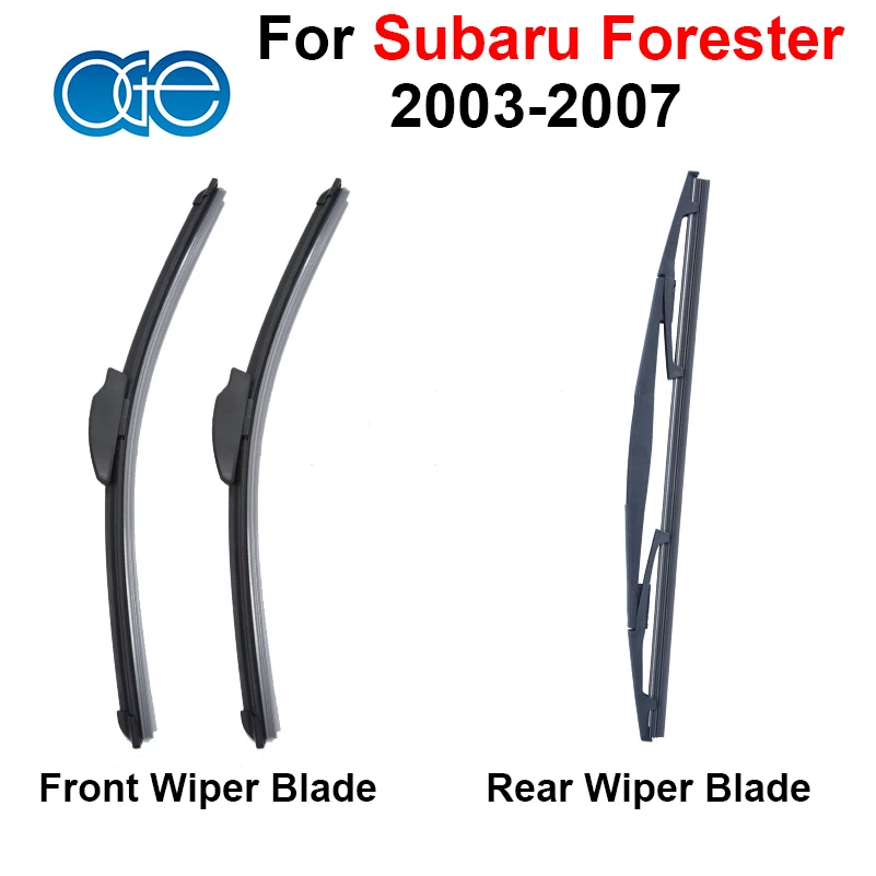 Prix pour Combo Silicone En Caoutchouc Avant Et Arrière Lames D'essuie-Glace Pour Subaru Forester MK 2 2003-2007 Pare-Brise Essuie-glaces De Voiture Accessoires Prix pour Combo Silicone En Caoutchouc Avant Et Arrière Lames D'essuie-Glace Pour Subaru Forester MK 2 2003-2007 Pare-Brise Essuie-glaces De Voiture Accessoires