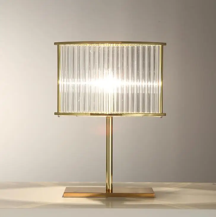 

Light luxury table lamp bedroom bedside lamp living room sofa decoration table lamp wedding room warm romantic postmodern simple