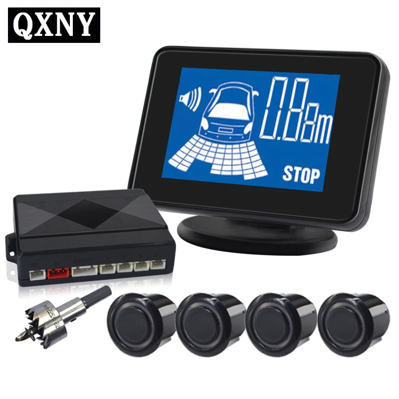 Buy 4/sensors NY2309 Car LCD Parking Sensor Kit