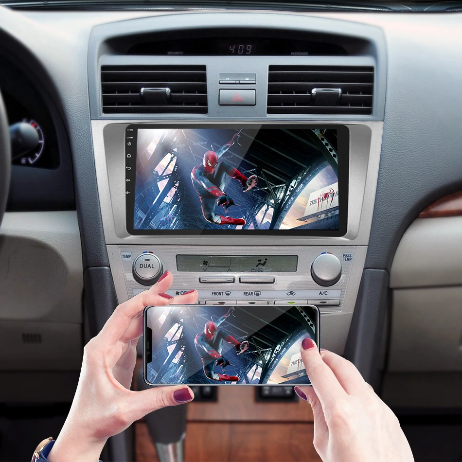 Flash Deal Jansite 9" Car Multimedia Player for Camry 2007 2008 2009 2010 2011 TOYOTA IPS Car Radio 4G Android WIFI Navigation Bluetooth 18