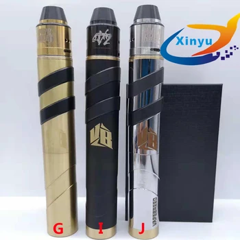 

vapebreed atty V2 mod double 18650 battery Stainless Steel / Brass Vaporizer Mod vs AV Complyfe AvidLyfe MOD KIT elthunder mod