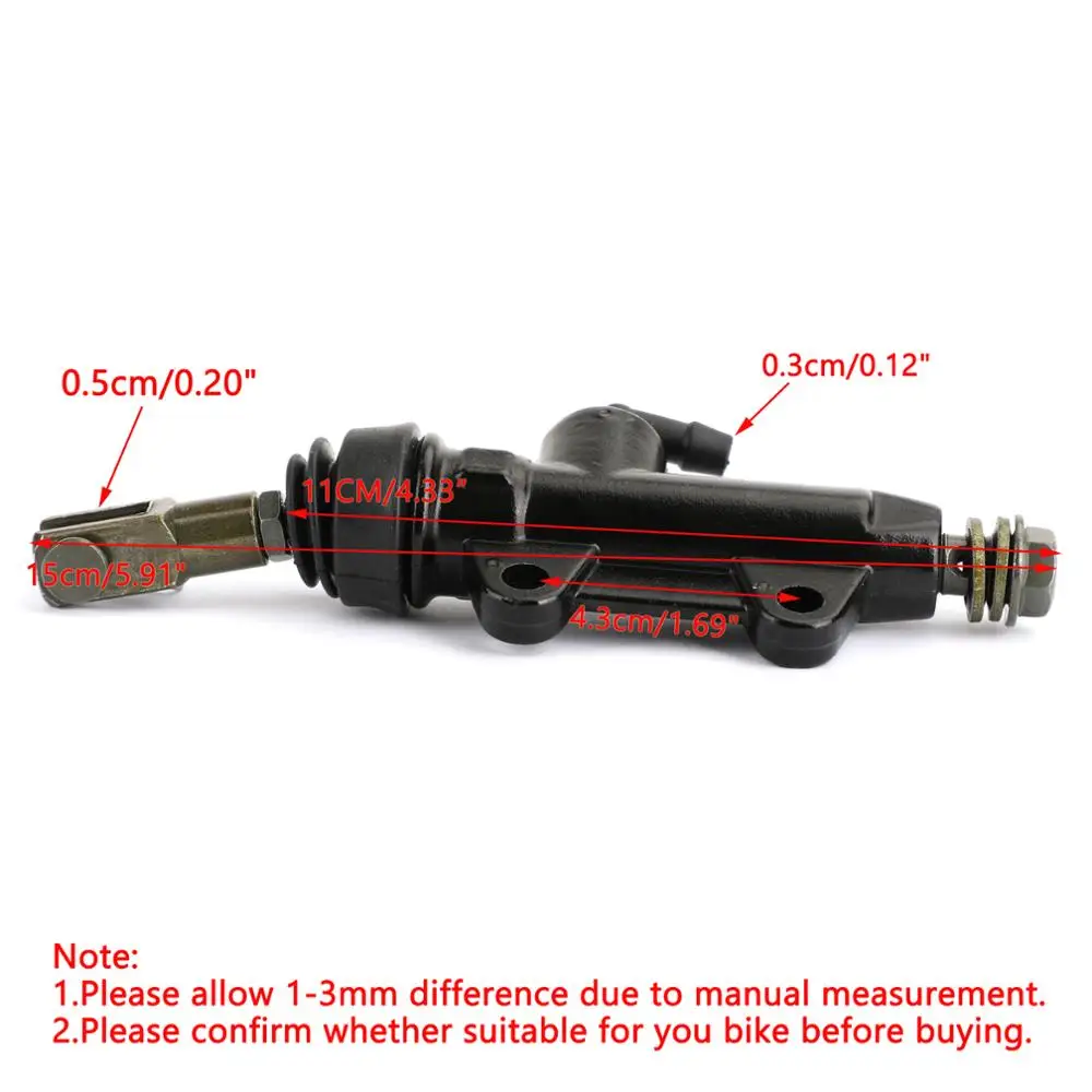 Areyourshop для RC125 RC200 RC390 200 390 125 задний ножной гидравлический сцепление главный