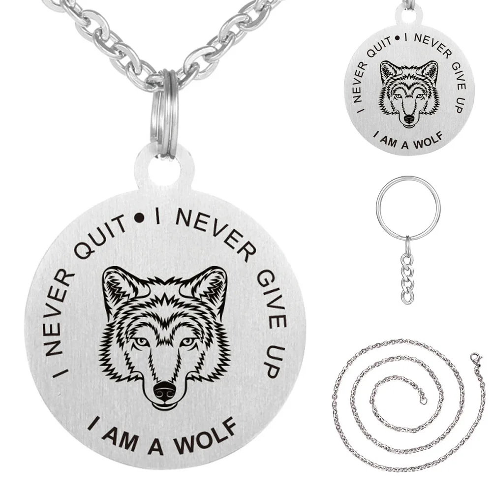 

My Son Tag Dog Collar Stainless Steel Mother son Pendant Necklace Nameplated Necklace Dog Tag To my son gifts Necklaces Jewelry