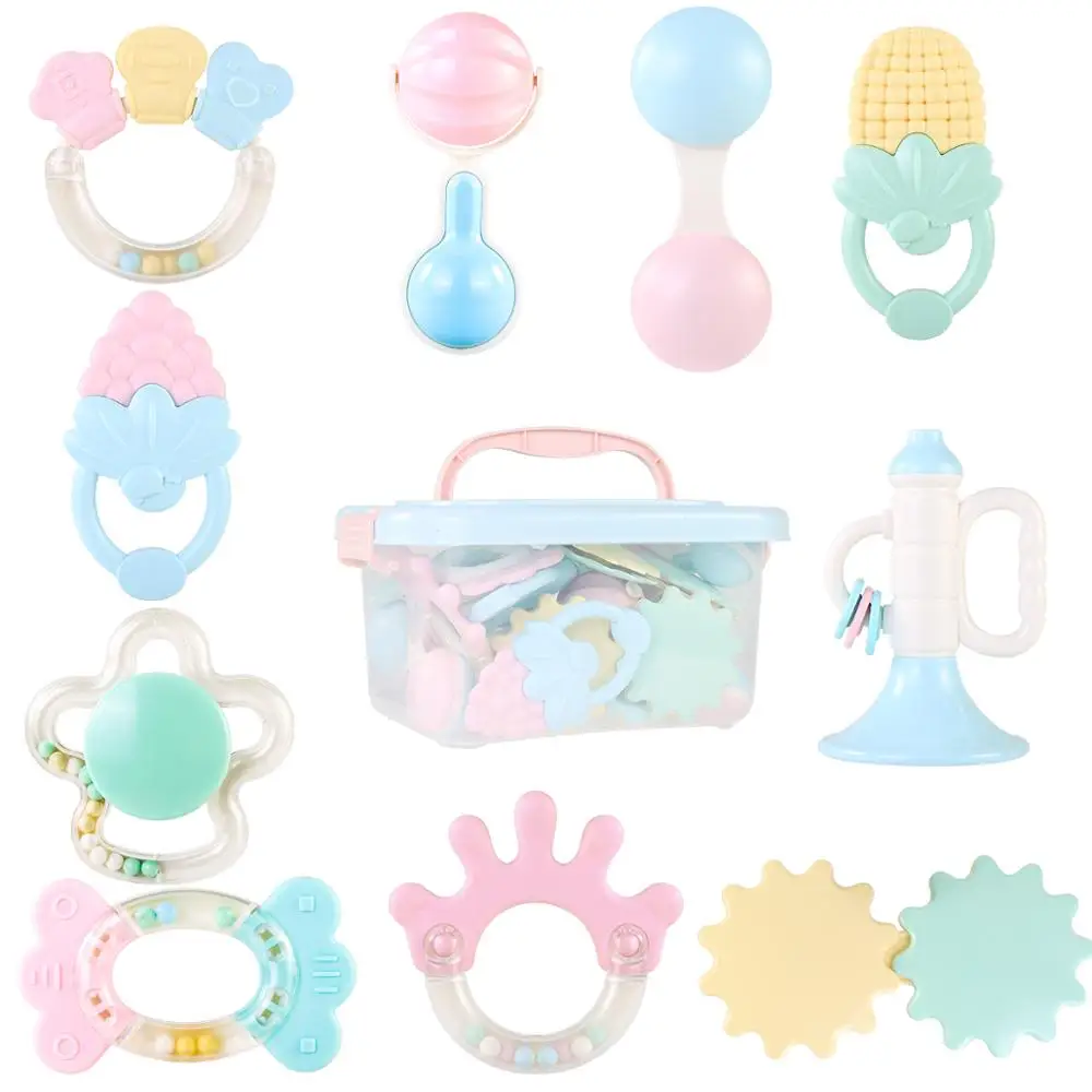 Rattle Teether Set Baby Toys for Baby Hand Rattles Shake and Grap Baby for Newborns with Giant Bottle Gift for 0-12 Month Baby Rattle Teether Set Baby Toys for Baby Hand Rattles Shake and Grap Baby for Newborns with Giant Bottle Gift for 0-12 Month Baby