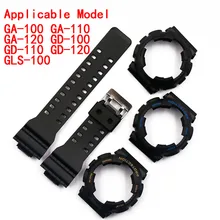 Watch accessories resin strap case pin buckle for Casio G-shock GA GD rubber watch with sports waterproof female men watch ban Watch accessories resin strap case pin buckle for Casio G-shock GA GD rubber watch with sports waterproof female men watch ban