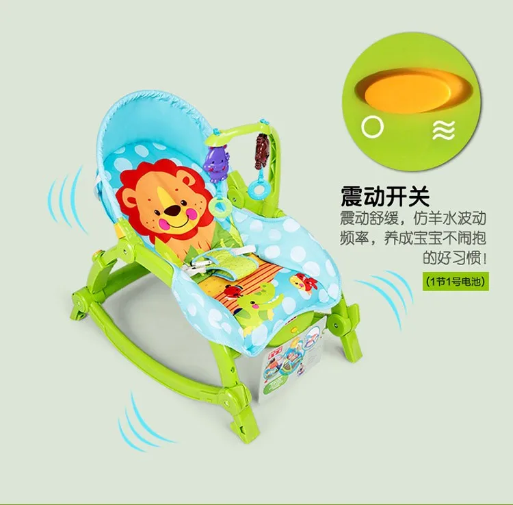 Babythrone новорожденных кресло-качалка Многофункциональный складной электрические маленьких вышибала кресло Колыбель