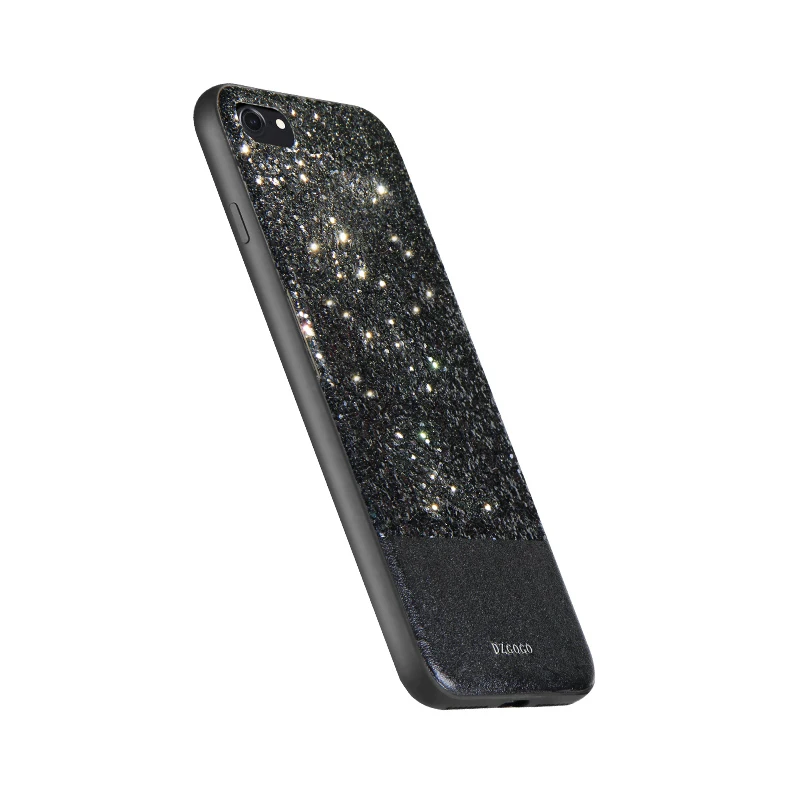 Для iPhone 7 для iPhone 8 чехол PU назад кожаный чехол для iPhone 8 чехол для iPhone 7 Bling Стиль полный защитный dzgogo