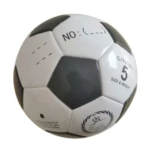 № 5 черно-белый блок Футбол начальной и средней школы мяч ПУ ПВХ Футбол тренировочное оборудование для футбола