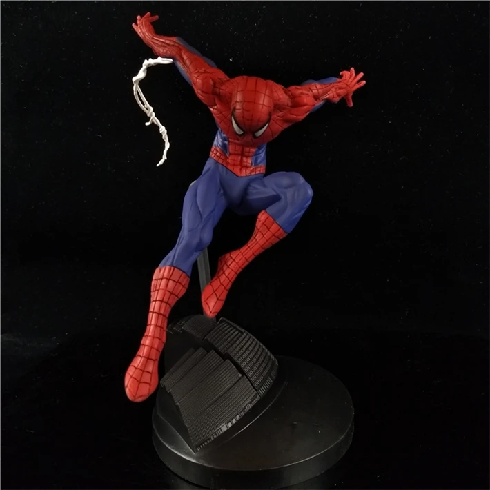 12CM anime comic figure the avenger spiderman action figure collectible model font b toys b font