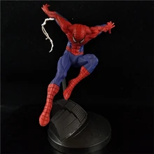12CM anime comic figure the avenger spiderman action figure collectible model font b toys b font