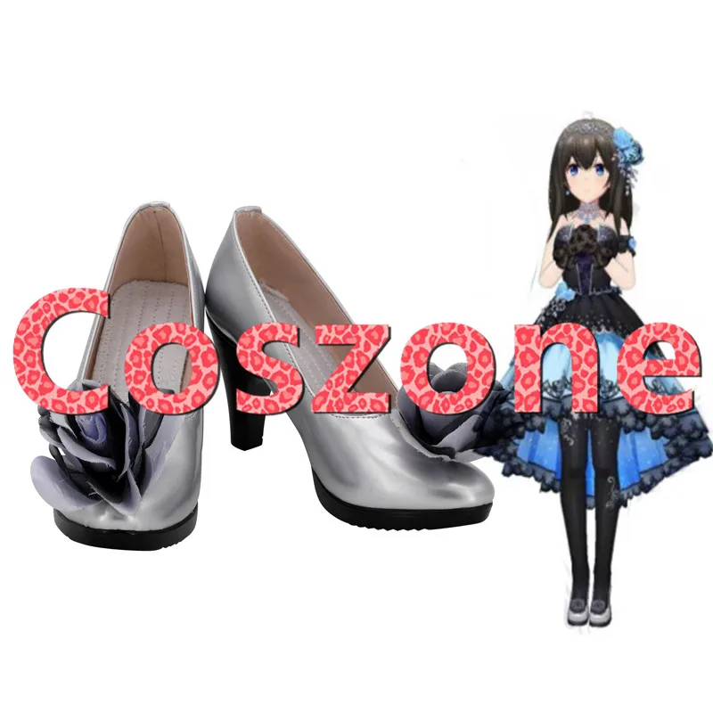 

THE IDOLM@STER Cinderella Girls Sagisawa Fumika Cosplay Shoes Boots Halloween Cosplay Costume Accessories