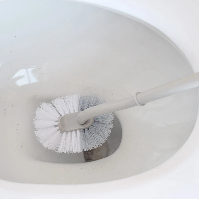 Portable Handheld Cleaning Brush Toilet Bowl Double Face strong decontamination No dead ends brush | Дом и сад