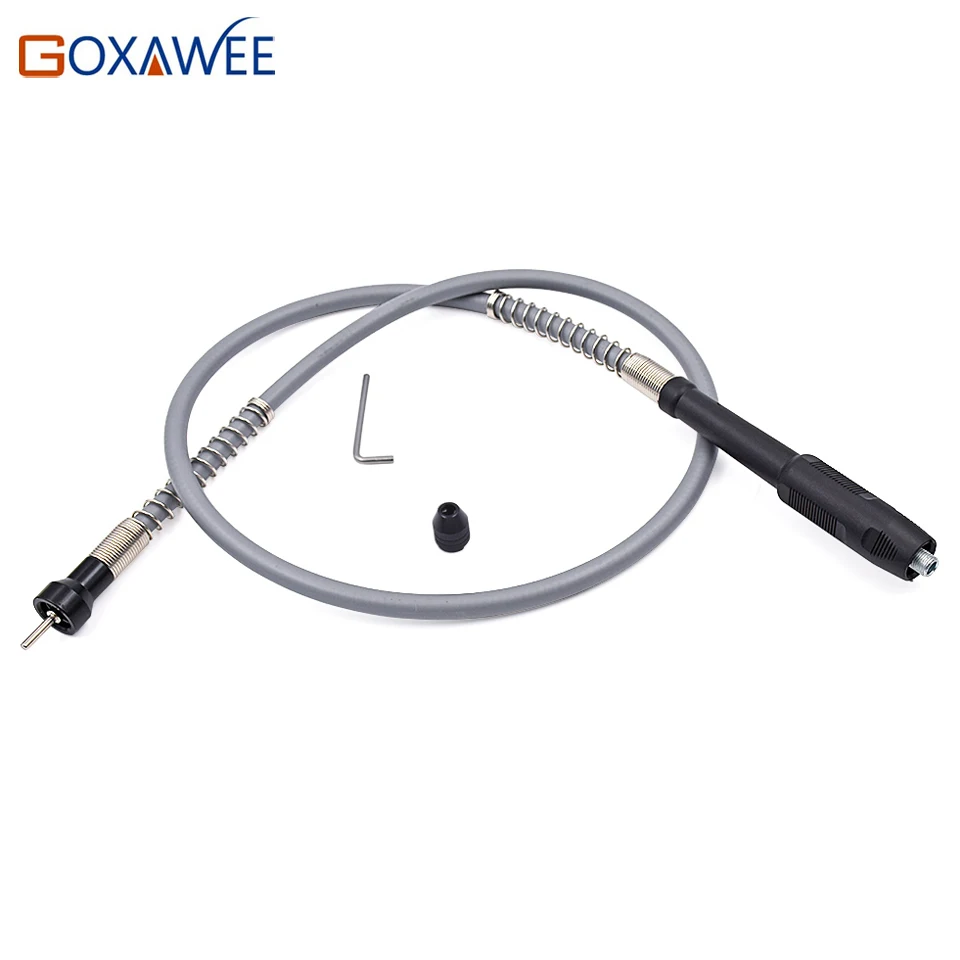 GOXAWEE Flex Shaft For Dremel Accessories Tools Dremel Flex Shaft with 8x0.75 Mini Universal Drill Collet for Dremel Mini Drill 1