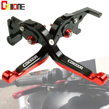 

With LOGO Motorcycle Accessories Adjustable CNC Brake Clutch Lever For Honda CB1000R CB 1000R CB1000 R 2008-2016 2013 2014 2015