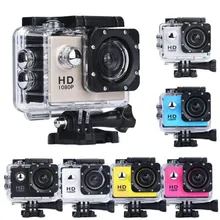 T2 Waterproof Bicycle Snorkeling Surfing Helmet Sports Recorder Car DV Action Camera Camcorder 1080P HD 30 Meters Under Water