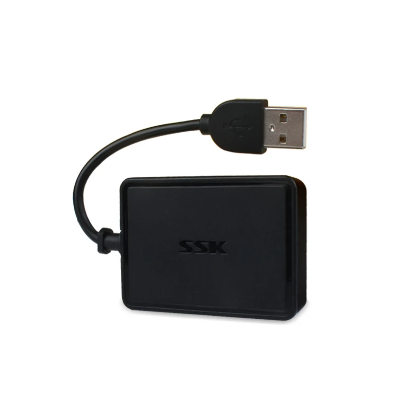 Разветвитель SSK SHU200 USB2.0 на 4 порта 480 Мбит/с|hub extenders|hub adapter4 port hub |