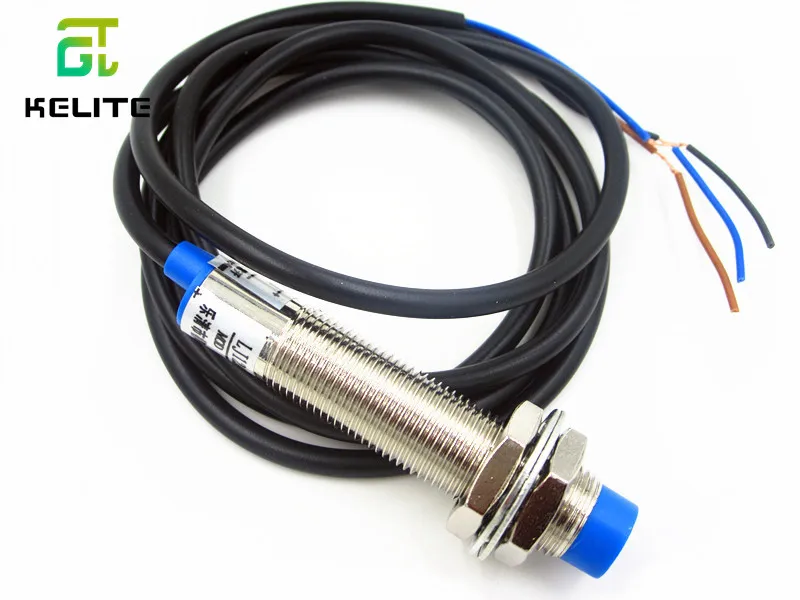 Индуктивный датчик приближения NPN DC6 36V/BX 12 мм 1 шт./лот|Детали и аксессуары для