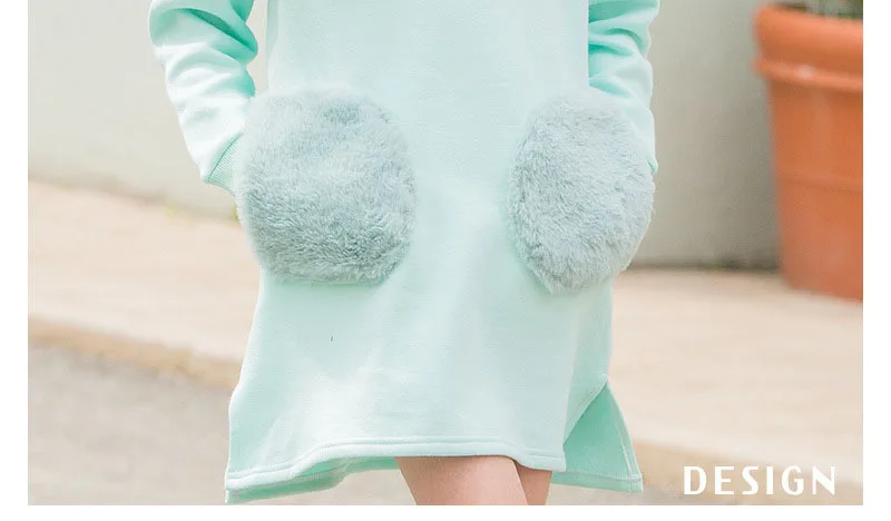 school velvet sweatshirts warm dresses for girls straight fleece toddler girls dresses winter 2018 pink green long sleeve tops  4 5 6 7 8 9 10 11 12 13 14 15 years toddler girl dresses girls clothes girl dress (19).jpg