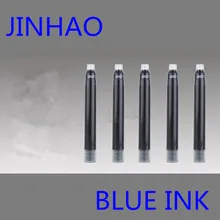 JINHAO 30 шт. картридж с синими чернилами для заправки авторучка гарантия бренда универсальный тип другие бренды также подходят